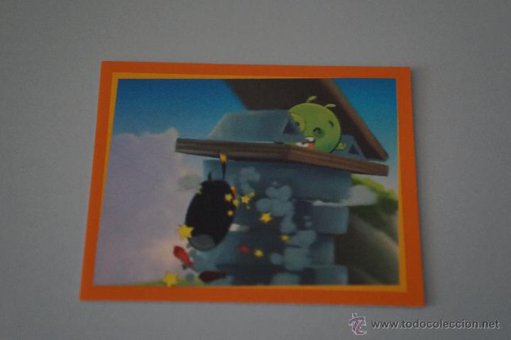 Coleccionismo Cromos antiguos: CROMO DE:ANGRY BIRDS,(SIN PEGAR),N&ordm;39,A&Ntilde;O 2012,DEL ALBUM,ANGRY BIRDS,DE E-MAX
