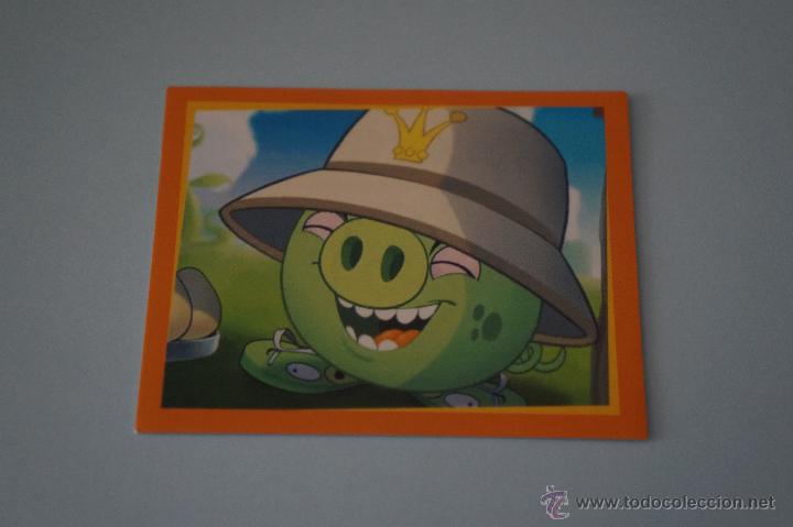 Coleccionismo Cromos antiguos: CROMO DE:ANGRY BIRDS,(SIN PEGAR),N&ordm;40,A&Ntilde;O 2012,DEL ALBUM,ANGRY BIRDS,DE E-MAX
