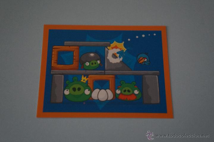 Coleccionismo Cromos antiguos: CROMO DE:ANGRY BIRDS,(SIN PEGAR),N&ordm;42,A&Ntilde;O 2012,DEL ALBUM,ANGRY BIRDS,DE E-MAX