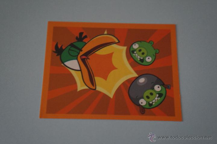 Coleccionismo Cromos antiguos: CROMO DE:ANGRY BIRDS,(SIN PEGAR),N&ordm;49,A&Ntilde;O 2012,DEL ALBUM,ANGRY BIRDS,DE E-MAX