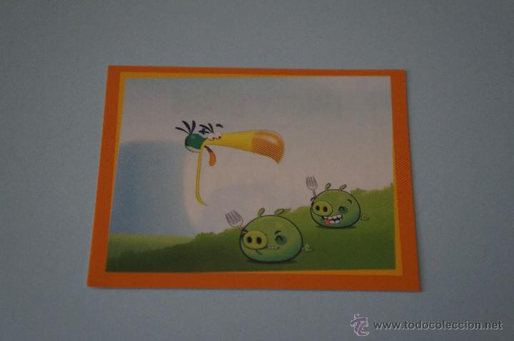 Coleccionismo Cromos antiguos: CROMO DE:ANGRY BIRDS,(SIN PEGAR),N&ordm;50,A&Ntilde;O 2012,DEL ALBUM,ANGRY BIRDS,DE E-MAX