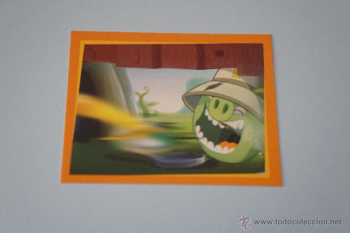 Coleccionismo Cromos antiguos: CROMO DE:ANGRY BIRDS,(SIN PEGAR),N&ordm;52,A&Ntilde;O 2012,DEL ALBUM,ANGRY BIRDS,DE E-MAX