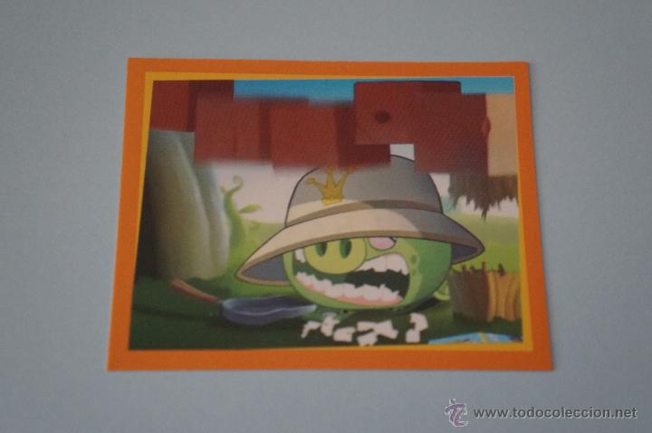 Coleccionismo Cromos antiguos: CROMO DE:ANGRY BIRDS,(SIN PEGAR),N&ordm;53,A&Ntilde;O 2012,DEL ALBUM,ANGRY BIRDS,DE E-MAX