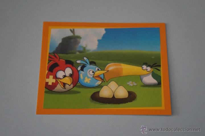 Coleccionismo Cromos antiguos: CROMO DE:ANGRY BIRDS,(SIN PEGAR),N&ordm;54,A&Ntilde;O 2012,DEL ALBUM,ANGRY BIRDS,DE E-MAX