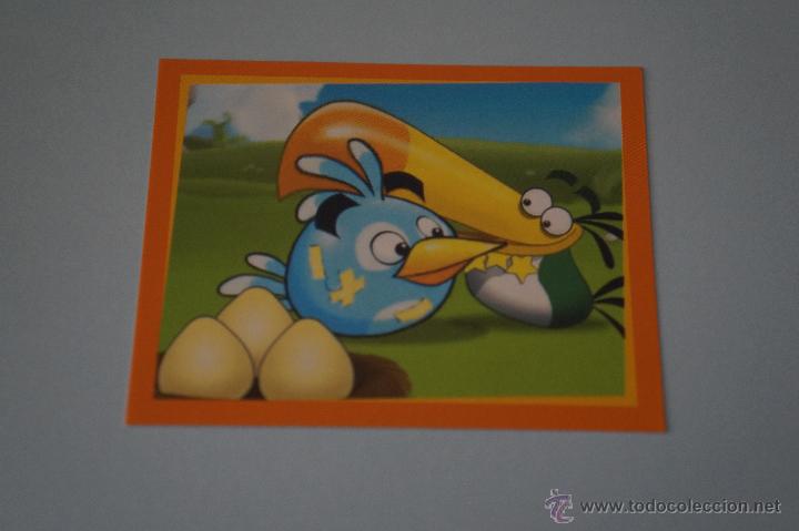 Coleccionismo Cromos antiguos: CROMO DE:ANGRY BIRDS,(SIN PEGAR),N&ordm;56,A&Ntilde;O 2012,DEL ALBUM,ANGRY BIRDS,DE E-MAX