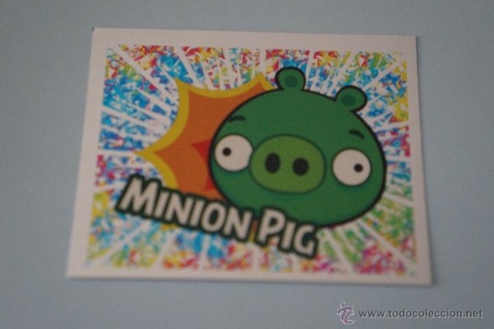 Coleccionismo Cromos antiguos: CROMO DE:ANGRY BIRDS,(SIN PEGAR),N&ordm;57,A&Ntilde;O 2012,DEL ALBUM,ANGRY BIRDS,DE E-MAX