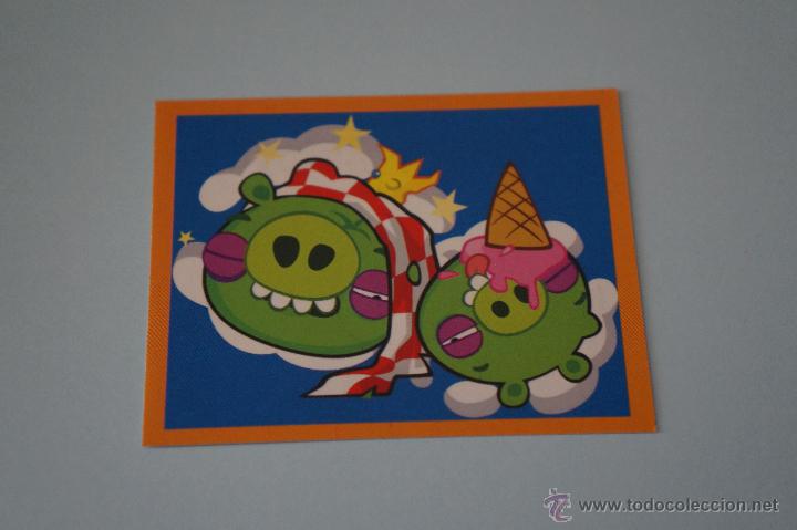 Coleccionismo Cromos antiguos: CROMO DE:ANGRY BIRDS,(SIN PEGAR),N&ordm;59,A&Ntilde;O 2012,DEL ALBUM,ANGRY BIRDS,DE E-MAX