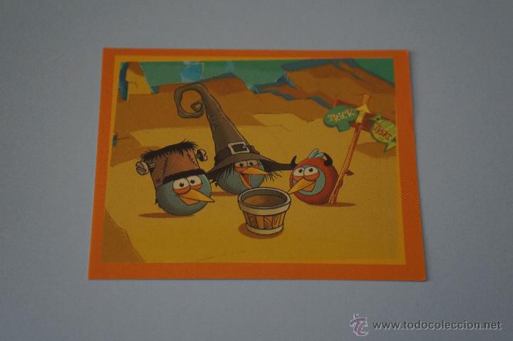 Coleccionismo Cromos antiguos: CROMO DE:ANGRY BIRDS,(SIN PEGAR),N&ordm;60,A&Ntilde;O 2012,DEL ALBUM,ANGRY BIRDS,DE E-MAX