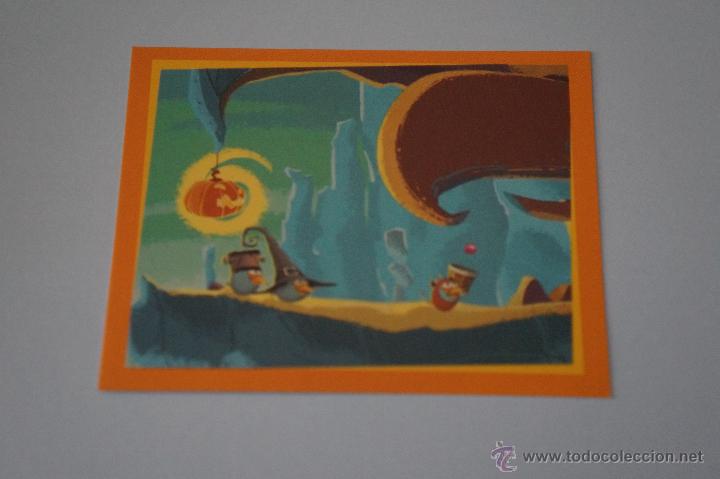 Coleccionismo Cromos antiguos: CROMO DE:ANGRY BIRDS,(SIN PEGAR),N&ordm;61,A&Ntilde;O 2012,DEL ALBUM,ANGRY BIRDS,DE E-MAX