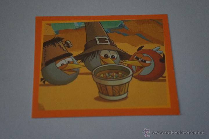 Coleccionismo Cromos antiguos: CROMO DE:ANGRY BIRDS,(SIN PEGAR),N&ordm;62,A&Ntilde;O 2012,DEL ALBUM,ANGRY BIRDS,DE E-MAX