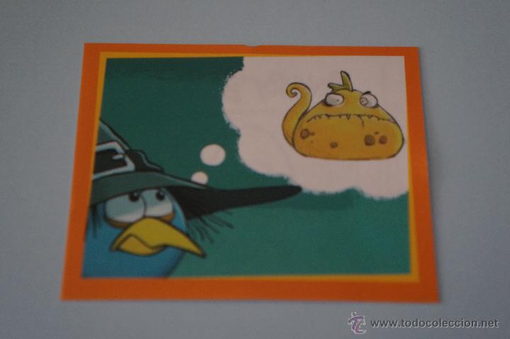 Coleccionismo Cromos antiguos: CROMO DE:ANGRY BIRDS,(SIN PEGAR),N&ordm;66,A&Ntilde;O 2012,DEL ALBUM,ANGRY BIRDS,DE E-MAX