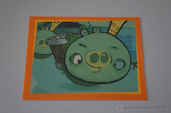 Coleccionismo Cromos antiguos: CROMO DE:ANGRY BIRDS,(SIN PEGAR),N&ordm;71,A&Ntilde;O 2012,DEL ALBUM,ANGRY BIRDS,DE E-MAX
