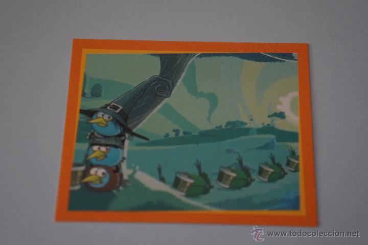 Coleccionismo Cromos antiguos: CROMO DE:ANGRY BIRDS,(SIN PEGAR),N&ordm;74,A&Ntilde;O 2012,DEL ALBUM,ANGRY BIRDS,DE E-MAX