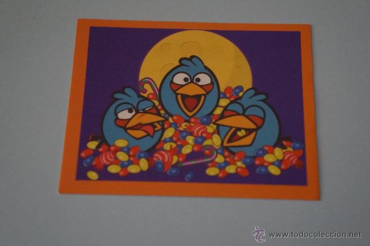 Coleccionismo Cromos antiguos: CROMO DE:ANGRY BIRDS,(SIN PEGAR),N&ordm;76,A&Ntilde;O 2012,DEL ALBUM,ANGRY BIRDS,DE E-MAX