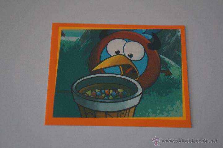 Coleccionismo Cromos antiguos: CROMO DE:ANGRY BIRDS,(SIN PEGAR),N&ordm;77,A&Ntilde;O 2012,DEL ALBUM,ANGRY BIRDS,DE E-MAX