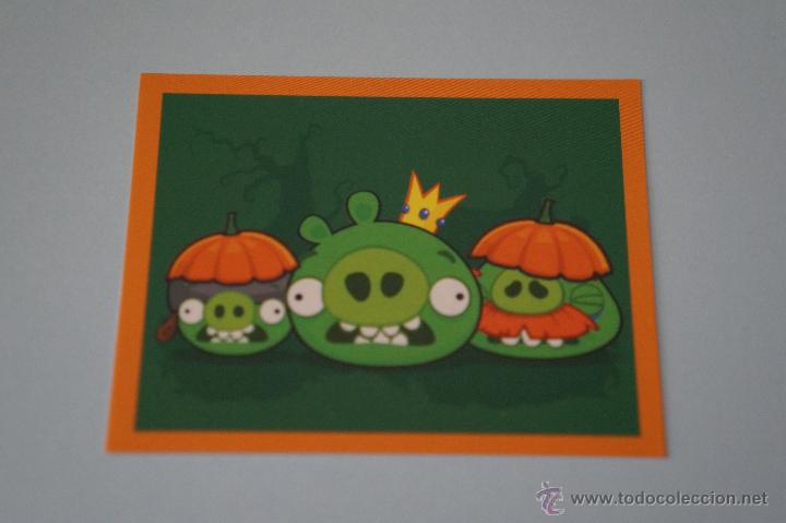 Coleccionismo Cromos antiguos: CROMO DE:ANGRY BIRDS,(SIN PEGAR),N&ordm;82,A&Ntilde;O 2012,DEL ALBUM,ANGRY BIRDS,DE E-MAX