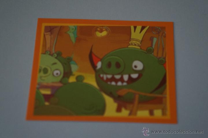 Coleccionismo Cromos antiguos: CROMO DE:ANGRY BIRDS,(SIN PEGAR),N&ordm;84,A&Ntilde;O 2012,DEL ALBUM,ANGRY BIRDS,DE E-MAX