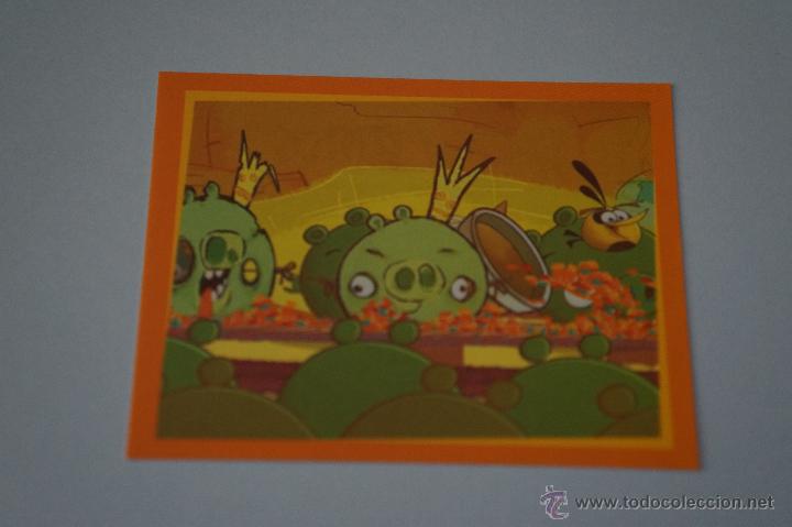 Coleccionismo Cromos antiguos: CROMO DE:ANGRY BIRDS,(SIN PEGAR),N&ordm;85,A&Ntilde;O 2012,DEL ALBUM,ANGRY BIRDS,DE E-MAX