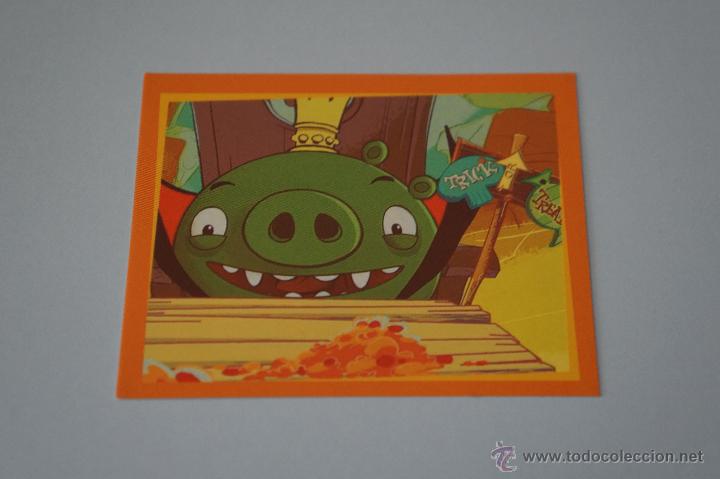 Coleccionismo Cromos antiguos: CROMO DE:ANGRY BIRDS,(SIN PEGAR),N&ordm;86,A&Ntilde;O 2012,DEL ALBUM,ANGRY BIRDS,DE E-MAX