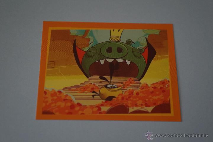 Coleccionismo Cromos antiguos: CROMO DE:ANGRY BIRDS,(SIN PEGAR),N&ordm;87,A&Ntilde;O 2012,DEL ALBUM,ANGRY BIRDS,DE E-MAX