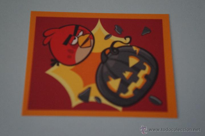 Coleccionismo Cromos antiguos: CROMO DE:ANGRY BIRDS,(SIN PEGAR),N&ordm;91,A&Ntilde;O 2012,DEL ALBUM,ANGRY BIRDS,DE E-MAX
