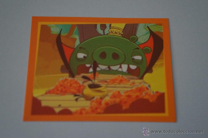 Coleccionismo Cromos antiguos: CROMO DE:ANGRY BIRDS,(SIN PEGAR),N&ordm;92,A&Ntilde;O 2012,DEL ALBUM,ANGRY BIRDS,DE E-MAX