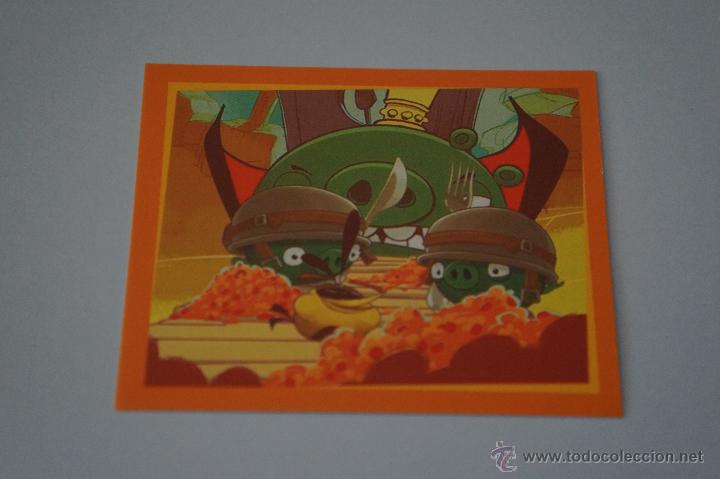 Coleccionismo Cromos antiguos: CROMO DE:ANGRY BIRDS,(SIN PEGAR),N&ordm;94,A&Ntilde;O 2012,DEL ALBUM,ANGRY BIRDS,DE E-MAX