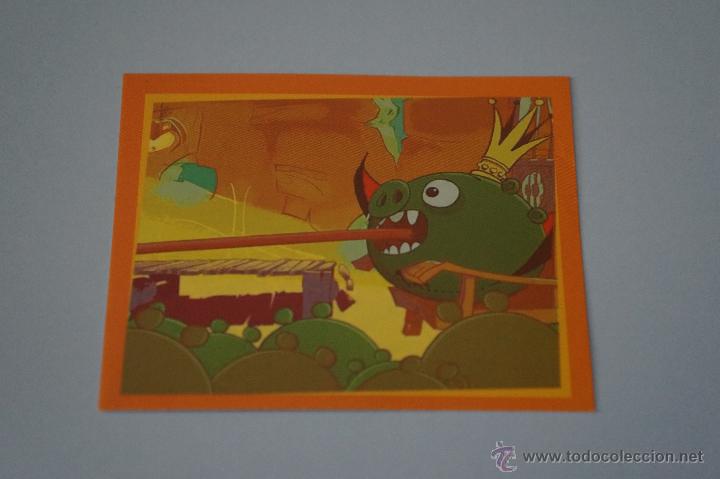 Coleccionismo Cromos antiguos: CROMO DE:ANGRY BIRDS,(SIN PEGAR),N&ordm;96,A&Ntilde;O 2012,DEL ALBUM,ANGRY BIRDS,DE E-MAX