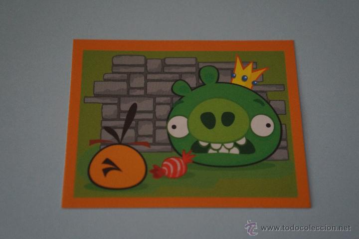 Coleccionismo Cromos antiguos: CROMO DE:ANGRY BIRDS,(SIN PEGAR),N&ordm;101,A&Ntilde;O 2012,DEL ALBUM,ANGRY BIRDS,DE E-MAX