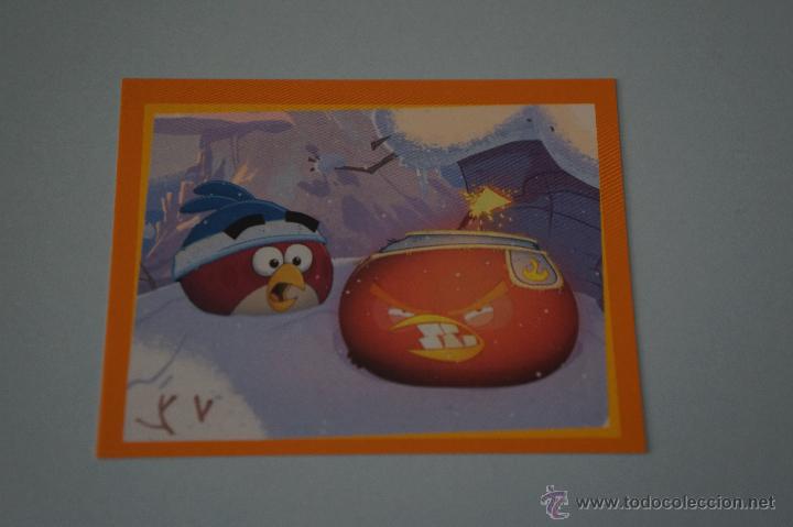 Coleccionismo Cromos antiguos: CROMO DE:ANGRY BIRDS,(SIN PEGAR),N&ordm;117,A&Ntilde;O 2012,DEL ALBUM,ANGRY BIRDS,DE E-MAX