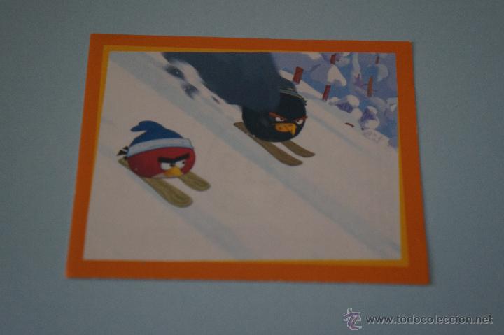 Coleccionismo Cromos antiguos: CROMO DE:ANGRY BIRDS,(SIN PEGAR),N&ordm;119,A&Ntilde;O 2012,DEL ALBUM,ANGRY BIRDS,DE E-MAX