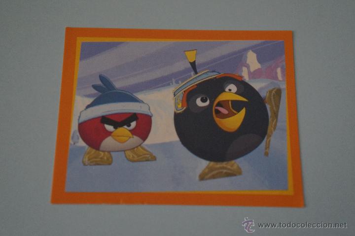 Coleccionismo Cromos antiguos: CROMO DE:ANGRY BIRDS,(SIN PEGAR),N&ordm;121,A&Ntilde;O 2012,DEL ALBUM,ANGRY BIRDS,DE E-MAX