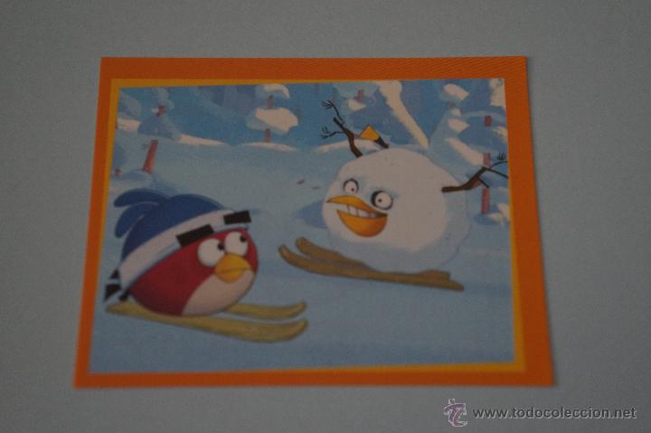 Coleccionismo Cromos antiguos: CROMO DE:ANGRY BIRDS,(SIN PEGAR),N&ordm;125,A&Ntilde;O 2012,DEL ALBUM,ANGRY BIRDS,DE E-MAX