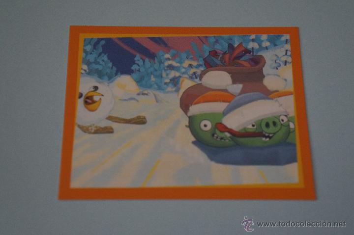 Coleccionismo Cromos antiguos: CROMO DE:ANGRY BIRDS,(SIN PEGAR),N&ordm;126,A&Ntilde;O 2012,DEL ALBUM,ANGRY BIRDS,DE E-MAX
