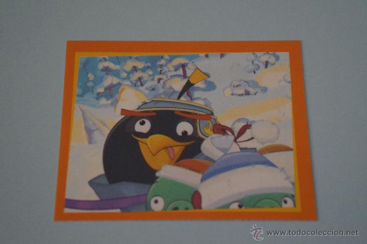 Coleccionismo Cromos antiguos: CROMO DE:ANGRY BIRDS,(SIN PEGAR),N&ordm;128,A&Ntilde;O 2012,DEL ALBUM,ANGRY BIRDS,DE E-MAX