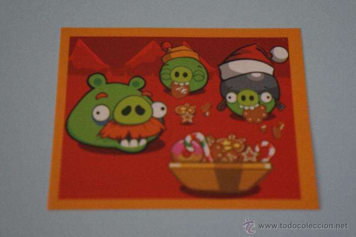 Coleccionismo Cromos antiguos: CROMO DE:ANGRY BIRDS,(SIN PEGAR),N&ordm;130,A&Ntilde;O 2012,DEL ALBUM,ANGRY BIRDS,DE E-MAX