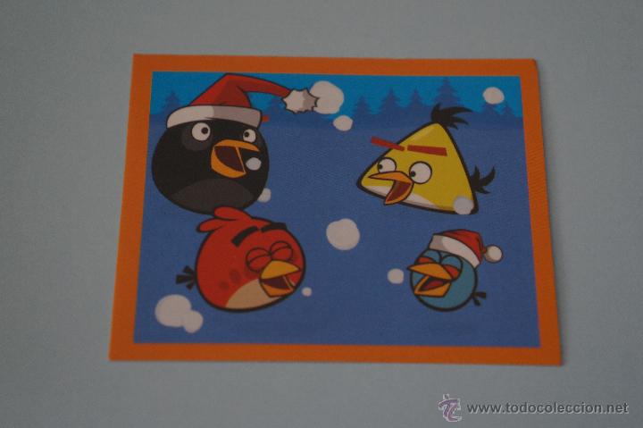 Coleccionismo Cromos antiguos: CROMO DE:ANGRY BIRDS,(SIN PEGAR),N&ordm;131,A&Ntilde;O 2012,DEL ALBUM,ANGRY BIRDS,DE E-MAX