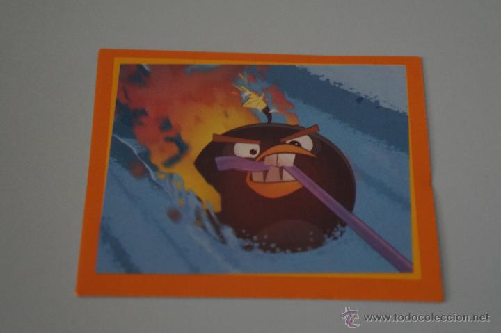 Coleccionismo Cromos antiguos: CROMO DE:ANGRY BIRDS,(SIN PEGAR),N&ordm;134,A&Ntilde;O 2012,DEL ALBUM,ANGRY BIRDS,DE E-MAX