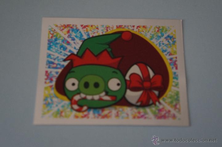 Coleccionismo Cromos antiguos: CROMO DE:ANGRY BIRDS,(SIN PEGAR),N&ordm;136,A&Ntilde;O 2012,DEL ALBUM,ANGRY BIRDS,DE E-MAX