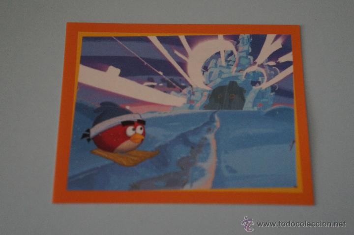 Coleccionismo Cromos antiguos: CROMO DE:ANGRY BIRDS,(SIN PEGAR),N&ordm;138,A&Ntilde;O 2012,DEL ALBUM,ANGRY BIRDS,DE E-MAX