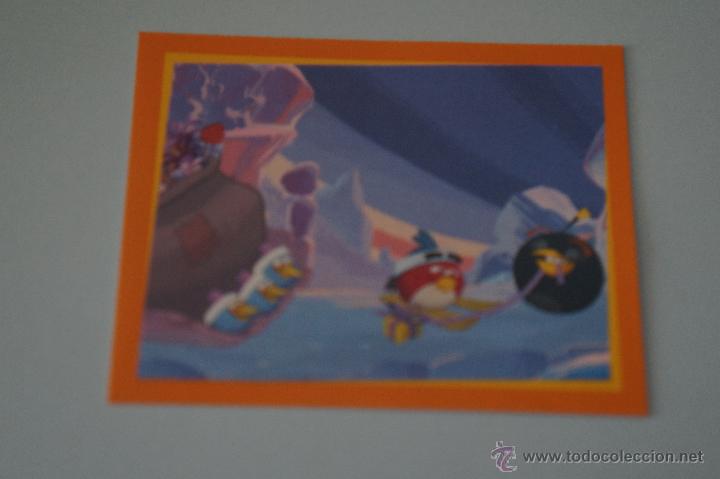 Coleccionismo Cromos antiguos: CROMO DE:ANGRY BIRDS,(SIN PEGAR),N&ordm;140,A&Ntilde;O 2012,DEL ALBUM,ANGRY BIRDS,DE E-MAX