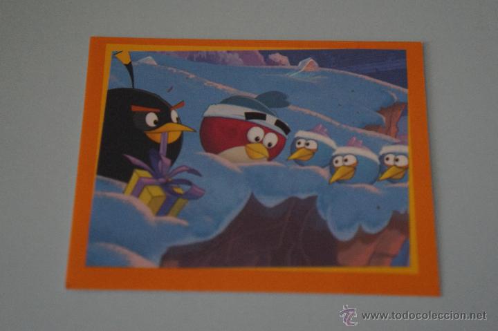 Coleccionismo Cromos antiguos: CROMO DE:ANGRY BIRDS,(SIN PEGAR),N&ordm;141,A&Ntilde;O 2012,DEL ALBUM,ANGRY BIRDS,DE E-MAX