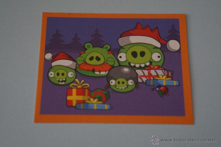 Coleccionismo Cromos antiguos: CROMO DE:ANGRY BIRDS,(SIN PEGAR),N&ordm;142,A&Ntilde;O 2012,DEL ALBUM,ANGRY BIRDS,DE E-MAX