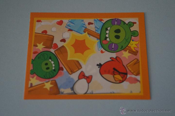 Coleccionismo Cromos antiguos: CROMO DE:ANGRY BIRDS,(SIN PEGAR),N&ordm;152,A&Ntilde;O 2012,DEL ALBUM,ANGRY BIRDS,DE E-MAX