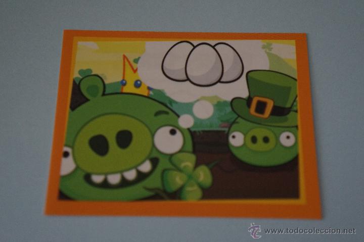 Coleccionismo Cromos antiguos: CROMO DE:ANGRY BIRDS,(SIN PEGAR),N&ordm;153,A&Ntilde;O 2012,DEL ALBUM,ANGRY BIRDS,DE E-MAX