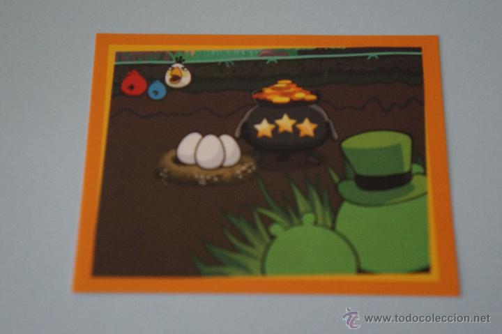 Coleccionismo Cromos antiguos: CROMO DE:ANGRY BIRDS,(SIN PEGAR),N&ordm;155,A&Ntilde;O 2012,DEL ALBUM,ANGRY BIRDS,DE E-MAX
