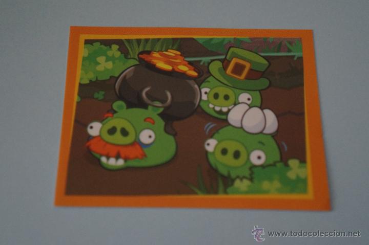 Coleccionismo Cromos antiguos: CROMO DE:ANGRY BIRDS,(SIN PEGAR),N&ordm;156,A&Ntilde;O 2012,DEL ALBUM,ANGRY BIRDS,DE E-MAX