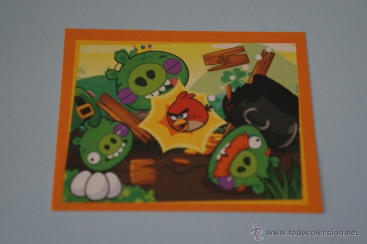 Coleccionismo Cromos antiguos: CROMO DE:ANGRY BIRDS,(SIN PEGAR),N&ordm;157,A&Ntilde;O 2012,DEL ALBUM,ANGRY BIRDS,DE E-MAX