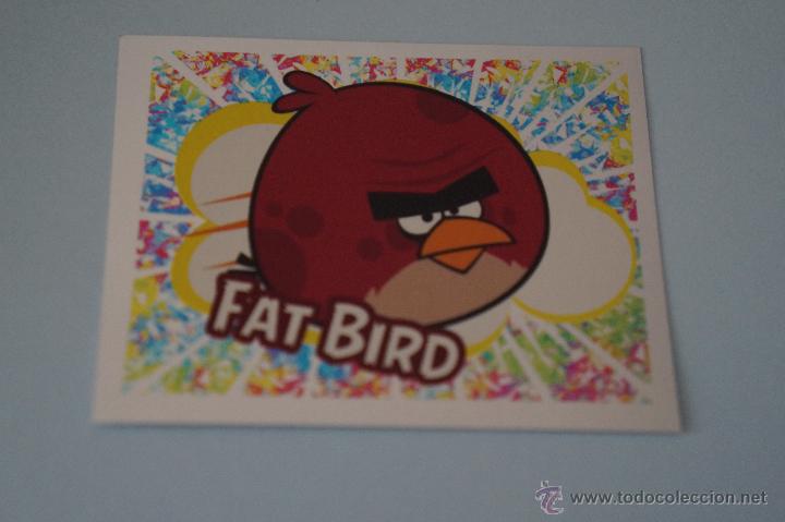 Coleccionismo Cromos antiguos: CROMO DE:ANGRY BIRDS,(SIN PEGAR),N&ordm;159,A&Ntilde;O 2012,DEL ALBUM,ANGRY BIRDS,DE E-MAX