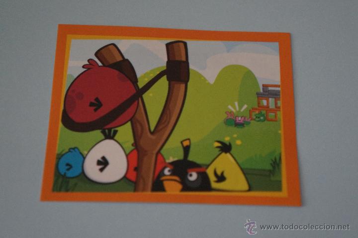 Coleccionismo Cromos antiguos: CROMO DE:ANGRY BIRDS,(SIN PEGAR),N&ordm;161,A&Ntilde;O 2012,DEL ALBUM,ANGRY BIRDS,DE E-MAX